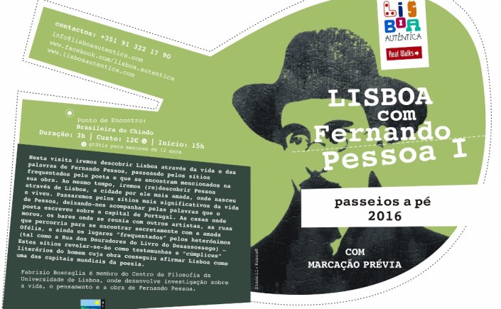 Passeios literários Lisboa com Fernando Pessoa