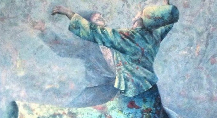 dervixe sufi rodopiante